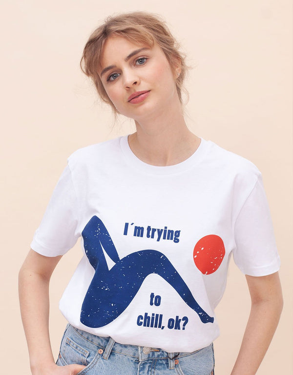 Trying to chill shirt